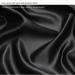 Satin Silk Sleeping Eye Mask with Double-Layer Filling and Elastic Strap - Black - Buy Online on SooperMarket.com
