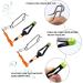 OUHUAN 2pcs Plus Line Release - 17 Downrigger Release Stacker Fishing Leaders with Longline Clips Snap for International Shipping - Buy Online on SooperMarket.com