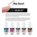 Mia Secret Professional Nail System Bio Builder Gel 5 Color Set - 0.5oz - Frosted Pink/Clear/Perfect Pink/White/Cover Nude - Buy Online on SooperMarket.com