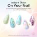 Modelones 32Pcs Pastel Gel Nail Polish Kit 28 Colors Macarons Summer Glitters Gel Polish with Glossy& Glitter& Matte Top Coat Base Coat Starter Kit Soak Off UV Nail Gel Nails Art Manicure Gifts Pastel Blue - Buy Online on SooperMarket.com