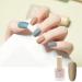 Matte Nail Varnish Quick Dry Nail Polish Velvet Finish Non Toxic Nail Polishes Water Based Formula Long Lasting Nail Polish Starter DIY For Women Party Salon Quick Dry No UV Needed 15ml 14#