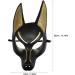 Magiclulu Anubis Mask - Egyptian Costume & Cosplay | Classic Venetian Men's Masquerade & Halloween Party Mask - Buy Online on SooperMarket.com