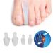 Toe Separators 8-Pack | Gel Spreader & Spacers for Hammer Toe Relief | Smooth Iron Big Toe Alignment Comfortable Correction - Buy Online on SooperMarket.com