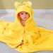 Funmo Baby Hooded Towel - Soft Super Absorbent 80x80 cm Bath Towel with Cute Patterns for Infants (0-5 Years) - Buy Online on SooperMarket.com
