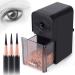 AFMAT Long Point Pencil Sharpener  Art Pencil Sharpeners  Charcoal Pencil Sharpener for Artists  Drawing Pencil Sharpener Manual for Art Pencils/Drawing/Sketching Pencils( 6-8.2mm)  Adjustable Points Manual Pencil Sharpe...