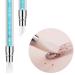5Pcs Dual Tipped Nail Sculpture Pen with Silicone Rubber Tip - Nail Art Tool for Rhinestone & Polish Carving - Buy Online on SooperMarket.com