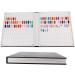Lodokdre 216 Colors Nail Tips Display Book DIY Nail Arts Showing Tag Color Graphic Card Painting Display Board White - Buy Online on SooperMarket.com