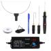 4 in 1 Foam Cutter Set With Digital Voltage Controller  GOCHANGE Electric Cutting Machine Pen Tools Kit  100-240V /18W Styrofoam Cutting Pen with Electronic Voltage Transformer Adaptor FMC-05