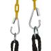 AGPtek Quick Link Snap Hook Carabiner Connector - 1 Pair with Screw Lock for Swing Play Set - Buy Online on SooperMarket.com