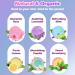 Mother's Day Gift Set: 6 Handmade Organic Bath Bombs with 3 Scented Candles - Bath Set Gifts for Women, Mom, Kids - Blue - Buy Online on SooperMarket.com