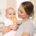 Vicloon Baby Teething Ring - 2PC Silicone BPA-Free Soft Lion Bite Toys for 3+ Months - Dental Aid & Massager - Yellow - Buy Online on SooperMarket.com