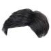 Blue Wig Toupee With Human Hair Wigs for Men Hairstyle Variable Super Thin Ultra Thin Skin All V-Looped Mens Hairpieces 16 * 18cm Black Black 18 * 20cm