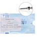 Angzhili Dental Orthodontic Screws Titanium Alloys Matching Micro Implant Screw Device Self-Drilling Thread Mini Screw Self-Taping 6/8/10/12mm (Mini Screw 1.4x6) - Buy Online on SooperMarket.com