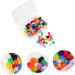 Partykindom 480 STK Dental Color Circle Rings - Silicone Color Coding Labels (3PCS - 0.3x0.3cm) | International Shipping - Buy Online on SooperMarket.com