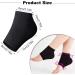 3 Pairs Gel Heel Protectors Padded Heel Socks Heel Support for Plantar Fasciitis Silicone Moisturizing Socks Ventilate Gel Socks for Open Toe Care Skin Cracked Heel Men Women - Buy Online on SooperMarket.com