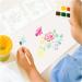 60-Piece Flowering Plants Stencil Set - Reusable DIY Craft Templates for Painting on Wood & Walls | Home Decor Paint Stencils - Buy Online on SooperMarket.com