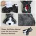IFOYO Puppy Heartbeat Stuffed Toy - Calming Aid for Pet Anxiety - Tie-dye Dark Gray - Buy Online on SooperMarket.com