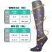 Copper Compression Socks for Women and Men | Medical Grade | Ideal for Running, Athletic, Nurses, and Travel | Large-X-Large Size | 03 Black/Red/Gray Design - Buy Online on SooperMarket.com
