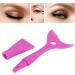 Silicone Winged Tip Soft Washable Detachable Reusable Silicone Eyeliner MultiFunction Flexible For Travel (Purple) - Buy Online on SooperMarket.com