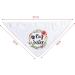 NTKIO Big Sister Pet Dog Bandana - Funny White Flower Pattern Plaid Cotton for Pregnancy Announcement and Gender Reveal - Dog Lovers Gift - Buy Online on SooperMarket.com