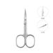Jarvistar Curved Nail Scissors - Extra Sharp Stainless Steel Manicure & Pedicure Tools for Cuticles Eyebrows and Dry Skin | 95mm Multi-Purpose Beauty Scissors - Buy Online on SooperMarket.com