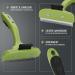 Reavet Unterwollkamm for Dogs & Cats - Large Short Hair Grooming Tool with Self-Cleaning Button | Effortlessly Remove Underwool & Maintain Top Coat - Buy Online on SooperMarket.com