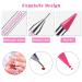 Sularpek Nail Rhinestone Picker Dotting Tool - Pink Acrylic Handle Dual End Pen for DIY Nail Art Decoration - Buy Online on SooperMarket.com