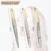 Tweezers Set 3-Piece Precision Tweezers Set Plucking Tweezers for Face Care - Buy Online on SooperMarket.com