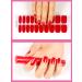 Kalolary 20PCS Red Nail Adhesive Wraps for Gel Polish - Self-Adhesive Stickers with UV/LED Lamp Required - Buy Online on SooperMarket.com