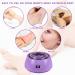 Digital Portable Electric Wax Warmer 16.9oz for Hair Removal - Violet with See-Through Cover - Buy Online on SooperMarket.com