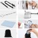 Wanapure Metal Jewelry Loop Magnifier with LED Light - 10x & 40x Pocket Illuminated Magnifying Glass for Gems, Rocks - Includes Drawstring Bag and Adjustable Lanyard - Buy Online on SooperMarket.com