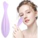 Silicone Face Roller - Portable Washable Facial Massager for Women | Gua Sha Skin Care Tool (Purple - Buy Online on SooperMarket.com