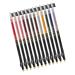 PLAFOPE 12pcs Lip Liner Eyeliner Make up Lipliner Black Waterproof Eyeliner Natural Pen Gel Eyeliner Plastic