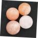 FRCOLOR Himalayan Salt Massage Balls - 2 Pcs Natural Crystal Soap Stone for Wellness & Relaxation - Buy Online on SooperMarket.com