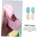 Healeved 4pcs Bath Sponge Set - Portable Baby Body Scrubber & Shower Tool - Child Household Bath Accessory - Sponge Brush 13x7cm - Buy Online on SooperMarket.com