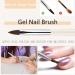 JASSINS Nail Clean Up Brushes - 3PCS Professional Gel Nail Polish Remover Tools for DIY Manicure & Cuticle Cleanup - Buy Online on SooperMarket.com