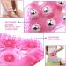 MagiDeal 6x Massage Gloves with 9 Rotating Balls - Full Body Massager for Ultimate Relaxation | International Shipping Available - Buy Online on SooperMarket.com