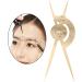 TOOYFUL Brake Caliper Professional Eyebrow Drawing Tool Removable Reusable Tag for Make Up Shaper DIY Symmetrical Tool - Gold - Buy Online on SooperMarket.com