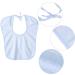 Adult Bib Reusable and Washable Bib for Elderly Seniors Disabled Women Men Waterproof Adult Elder Mealtime Bib Clothing Protector Bib with Crumb Catcher Eating Aprons Art Smocks - Buy Online on SooperMarket.com