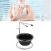 Stylish Stainless Steel Shaving Brush Stand - Portable Men s Shaving Foam Bowl for Barbershop & Home - Ultimate Beard Care Set - Buy Online on SooperMarket.com