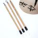 Chinese Calligraphy Brushed  Chinese Brush  QingMiao Weasel Hair Chinese Brush set  Chinese ink brush for Script 2-10cm  Suitable for Regular Script  Running Script and Cursive (Qing Miao S M L 3/pk) 17.   QingMiao SML 3...