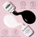 RARJSM Black White Gel Nail Polish Kit - 15ML | Soak Off, LED Lamp Cured, DIY Manicure Salon Quality - Buy Online on SooperMarket.com