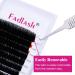Professional Classic 1:1 Eyelash Extensions - 0.05mm C Curl Mix (8-14mm) | Natural Black Individual Lashes - Buy Online on SooperMarket.com