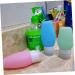 Set lotion travel container toy container shampoo travel bottle shampoo travel container foaming soap dispenser containers for toys Silicone Tubes Portable Travel Bottle desktop Size 1 Picture 1 - Buy Online on SooperMarket.com