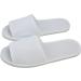 KabinChiu 6 Pairs Disposable Spa Slippers White - Universal Size for Hotel, Home, Nail Salon - Non-Slip Open Toe Design for Women and Men - Buy Online on SooperMarket.com