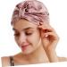 FRCOLOR Hair-Drying Hat Sleeping Bonnet Cap Bouffant Scrub Hats Satin Womens Hats Silk Night Cap Quick Hijab Hair Bonnet for Sleeping Silk Hair Bonnet Caps Fast Drying for Hair Printing - Buy Online on SooperMarket.com