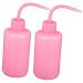 Safety Wash Bottle 2pcs Eyelash Cleaning Elbow Bottle 250ml 2 Pink Water Bottle Lash Wash Bottle Dreadlock Hair Tie Lab Squeeze Bottles Waterbottle Plant Shampoo Bottle Plastic