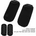 2 Pairs Deep Moisturizing Gel Socks for Rough Cracked and Dry Skin Gel Lined Foot Moisturizing Socks Black - Buy Online on SooperMarket.com
