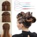 770 Piece Hair Tool Set with Elastic Hair Ties, Hair Band Remover, and Hair Tail Styling Tools for Girls and Women - Buy Online on SooperMarket.com