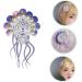 FOMIYES Fake Jellyfish Hair Clip Floral Pearl Hair Clip Pearl Snap Clips Pearl Hair Barrettes Hair Barrettes for Girls Jellyfish Hairpin Purple Vacation Hair Tie Holder Beach Faux Pearls - Buy Online on SooperMarket.com